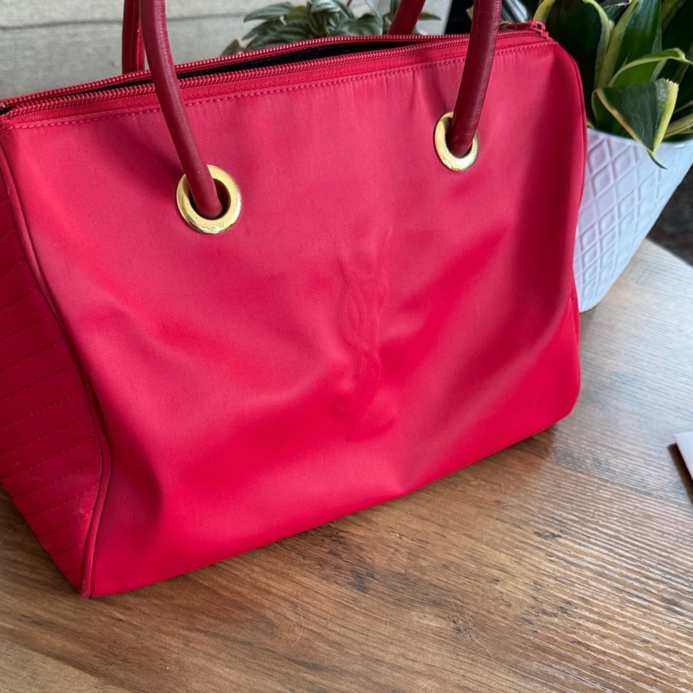 ** YSL ** Red Boston Rare Speedy - Picture 14 of 15